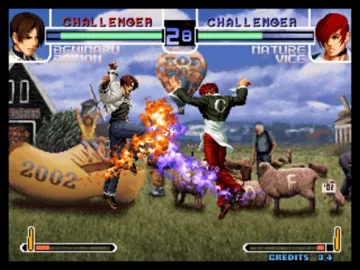 The King of Fighters 2002 (Japan) (SNK Best Collection) screen shot game playing